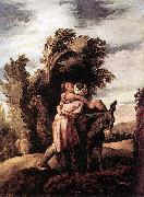 FETI, Domenico Parable of the Good Samaritan dfgj oil painting artist